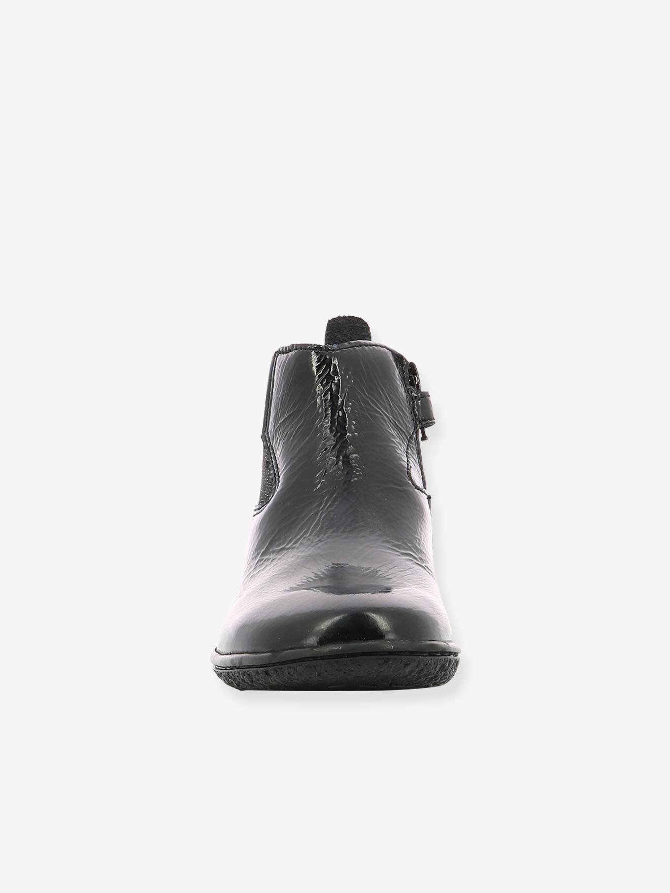 Kickers Mädchen Boots VERMILLON KICKERS - lackschwarz