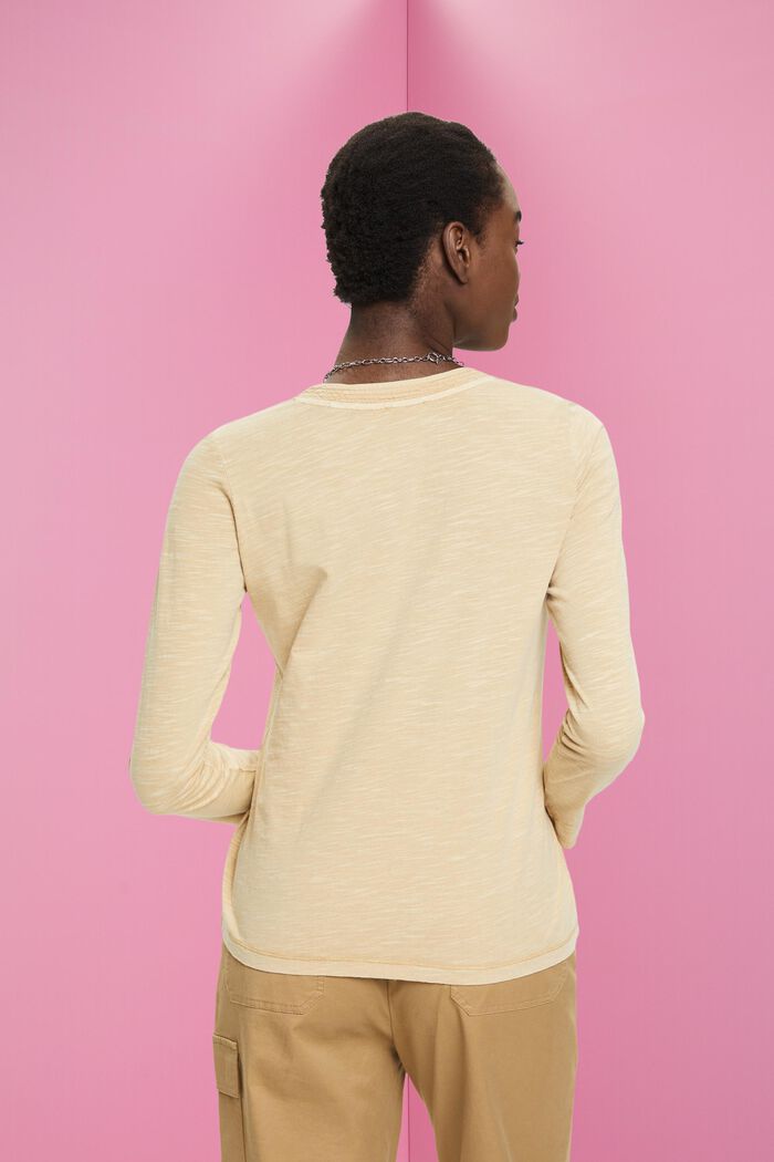 Longsleeve mit V-Ausschnitt