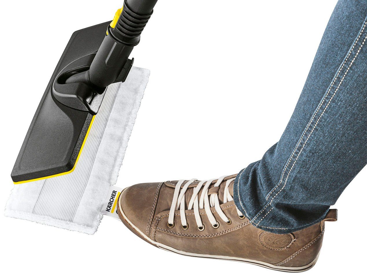 KÄRCHER Dampfreiniger SC 4 EasyFix, 2000 W, mit Bodenreinigungsset EasyFix und Kabelaufbewahrung