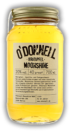 O'Donnell Moonshine Bratapfel O'Donnell Moonshine Bratapfel  0,7	 Liter - Vol 20%