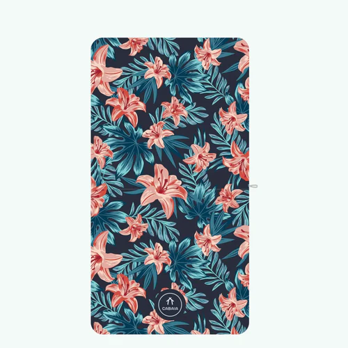 San Petronio - Blue Rectangular Microfiber Towel