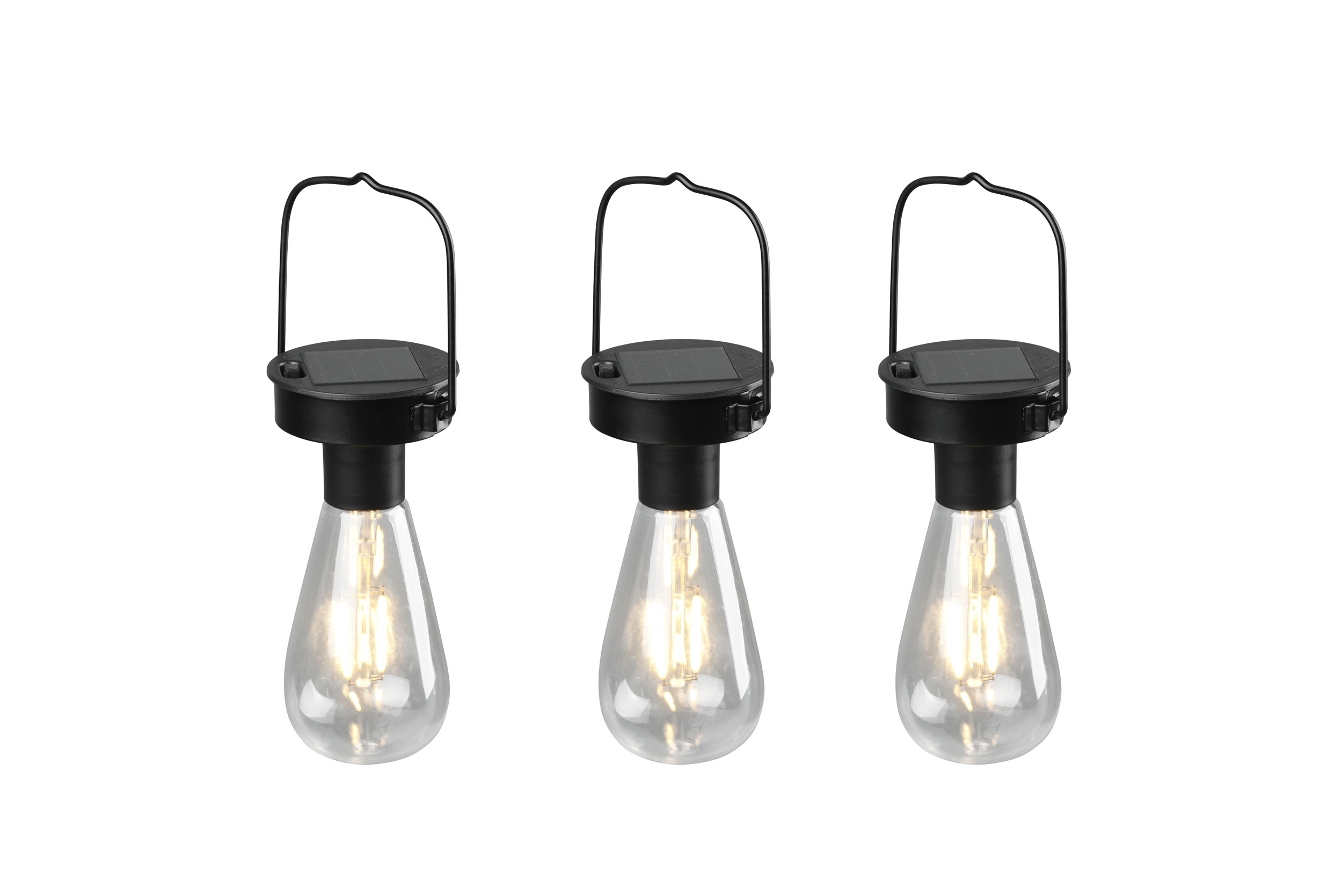 Reality LeuchtenLED-Solar-Pendelleuchte 3flg