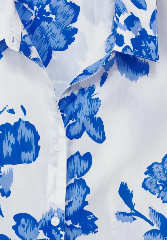 CECIL Kurzarmbluse mit Print