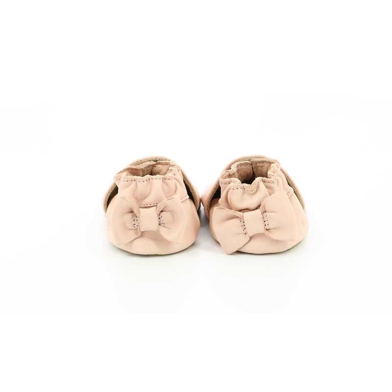Chaussons cuir tannage vegetal Goldy Cat