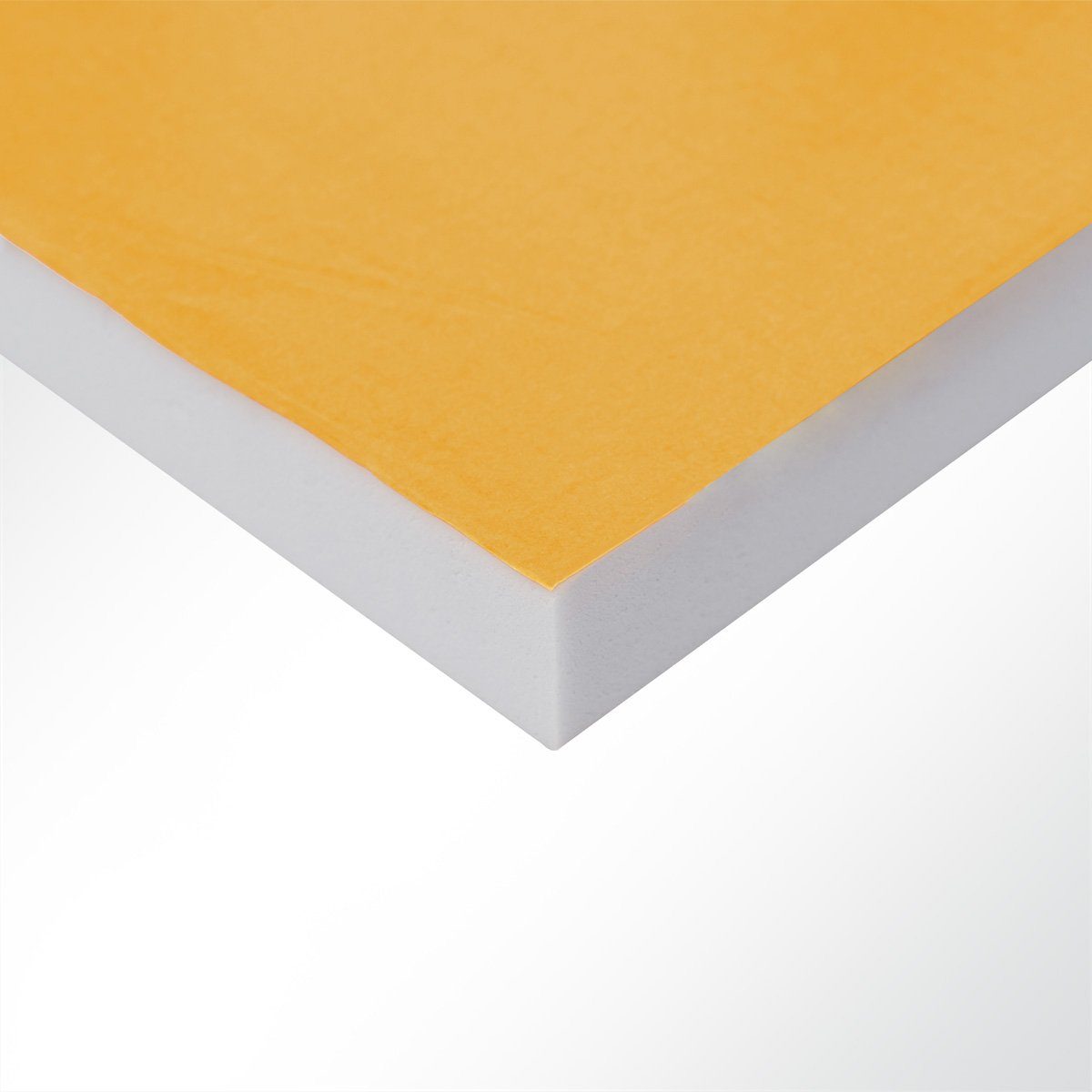 Basotect® Dämmplatte Schaumstoff aus Basotect® hellgrau selbstklebend 45° Fase, (1-St)