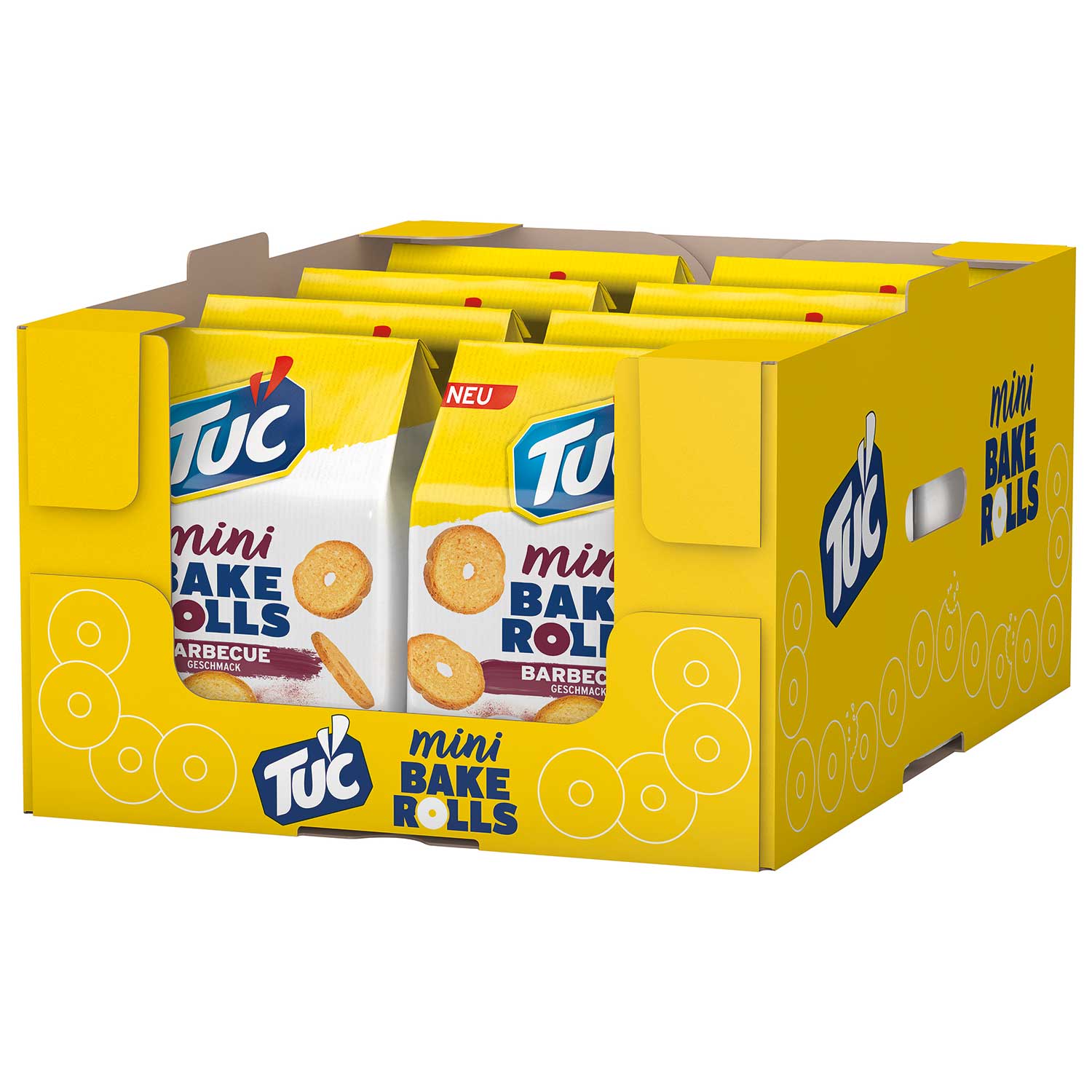 TUC Bake Rolls Mini Barbecue 150g