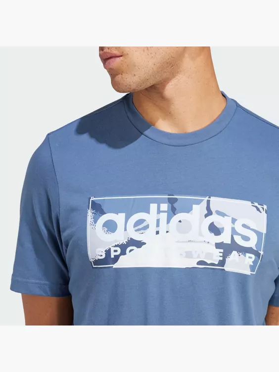 adidas Camo Linear Graphic T-Shirt