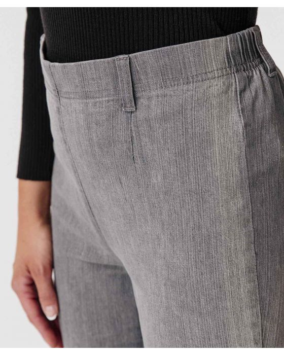 Jean effet ventre plat extensible, 2 statures