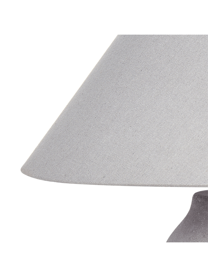 Beliani Tischleuchten GRALIWDO in Grau - (W) 45 x (H) 58 x (L) 45 cm günstig kaufen onesize