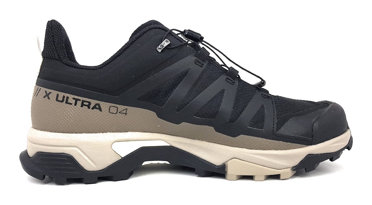 Salomon X Ultra 4 GTX L412881 Schwarz Black/VintageKaki/Vanilla