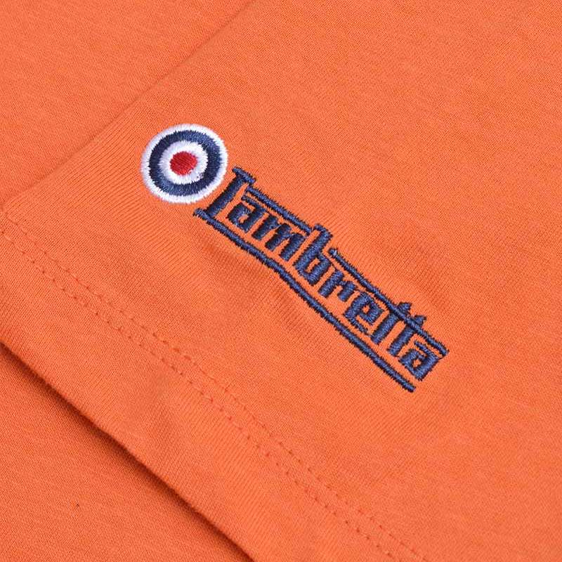 Lambretta Festival Herren T-Shirt SS1014-BUNRT ORANGE