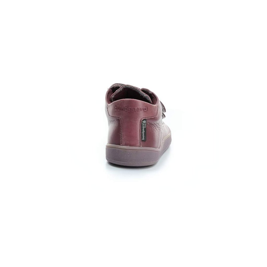 Bundgaard Blake Strap Tex Dark Rose dunkelrosa Barfuß-Halbschuhe