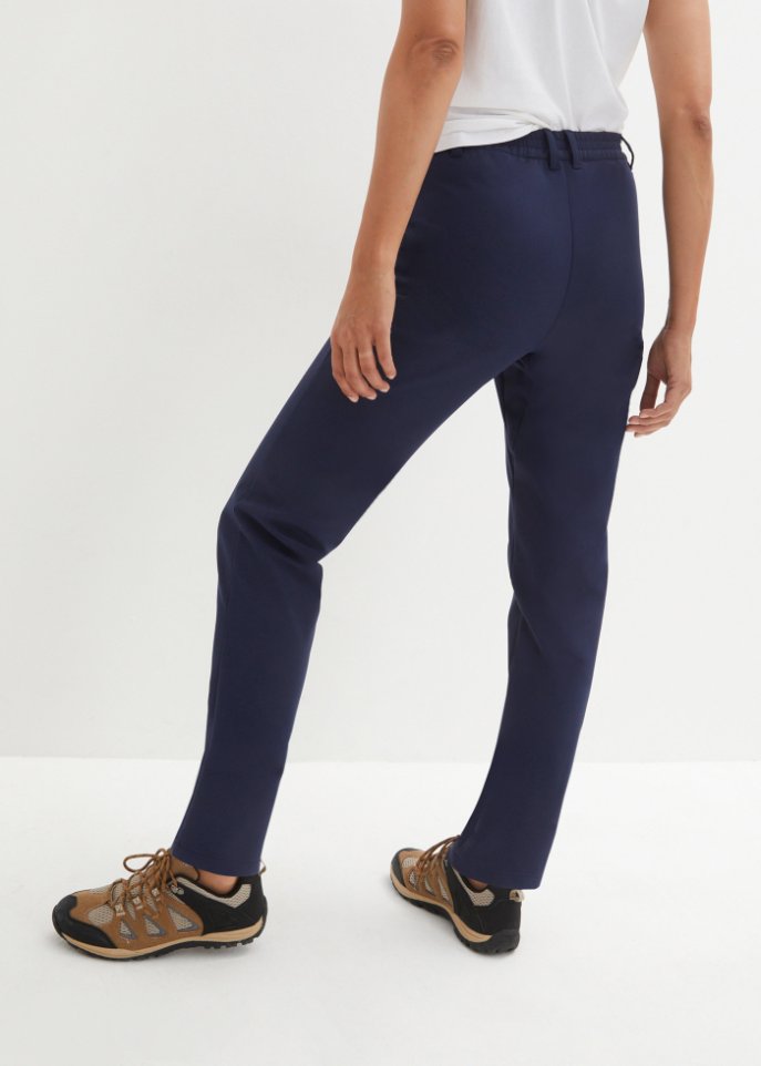 Stretch-Softshell Funktionshose mit Bequembund, wasserabweisend