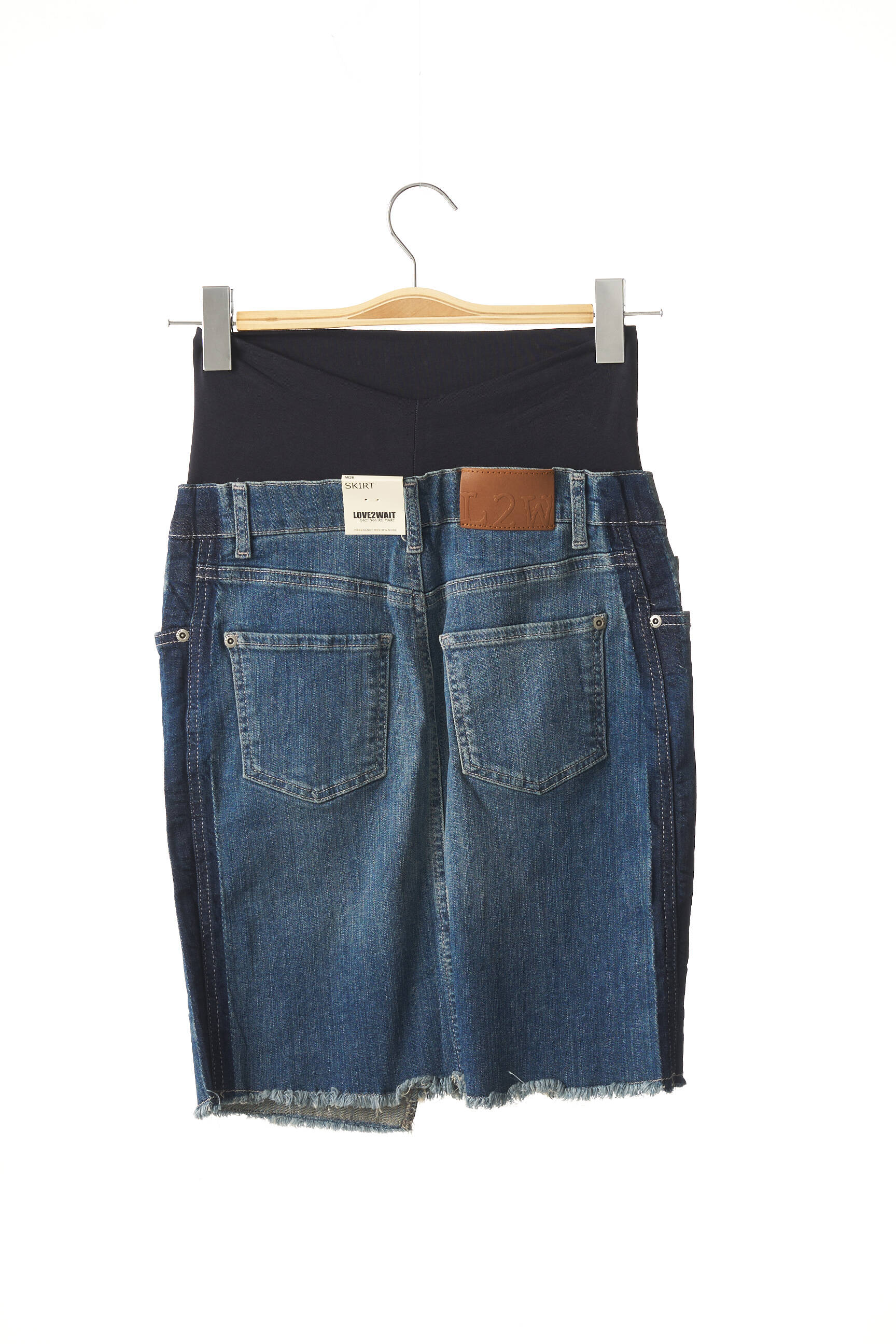 Love2wait Jupes Maternite Femme couleur bleu