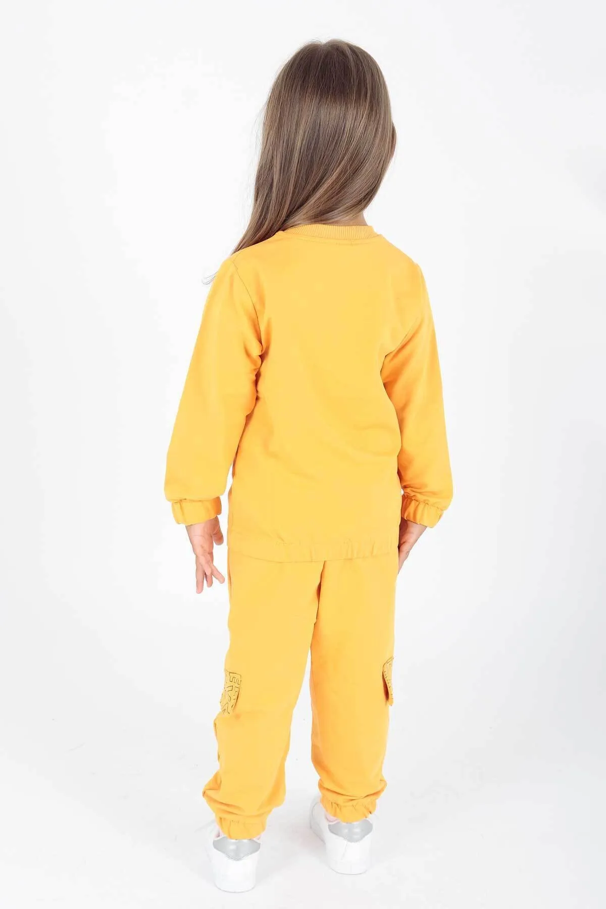 AHENGİM  Kinder-Trainingsanzug-Set für Mädchen. Mädchen-Trainingsanzug Ak2232