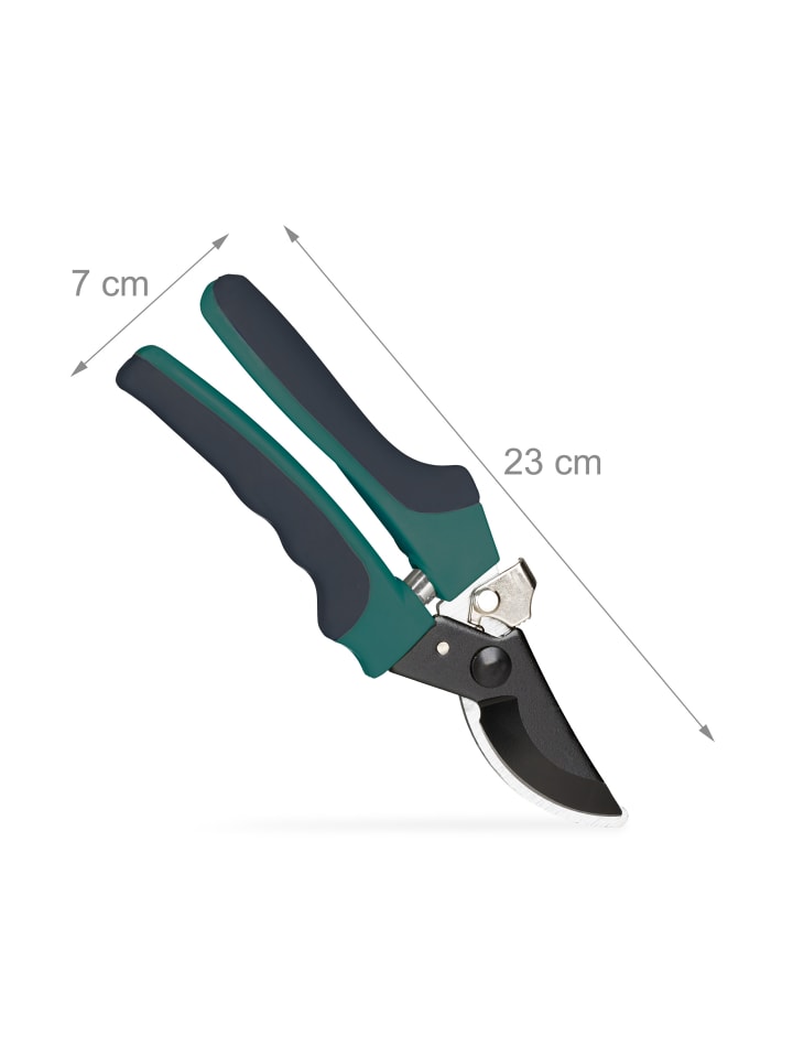 relaxdays Gartenschere in Schwarz/ Grün günstig kaufen onesize