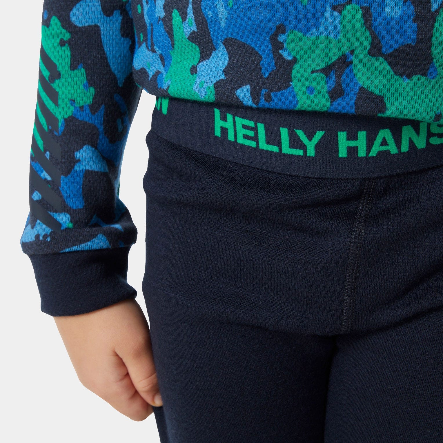 Kids' Graphic LIFA® Merino Wool Base Layer Set