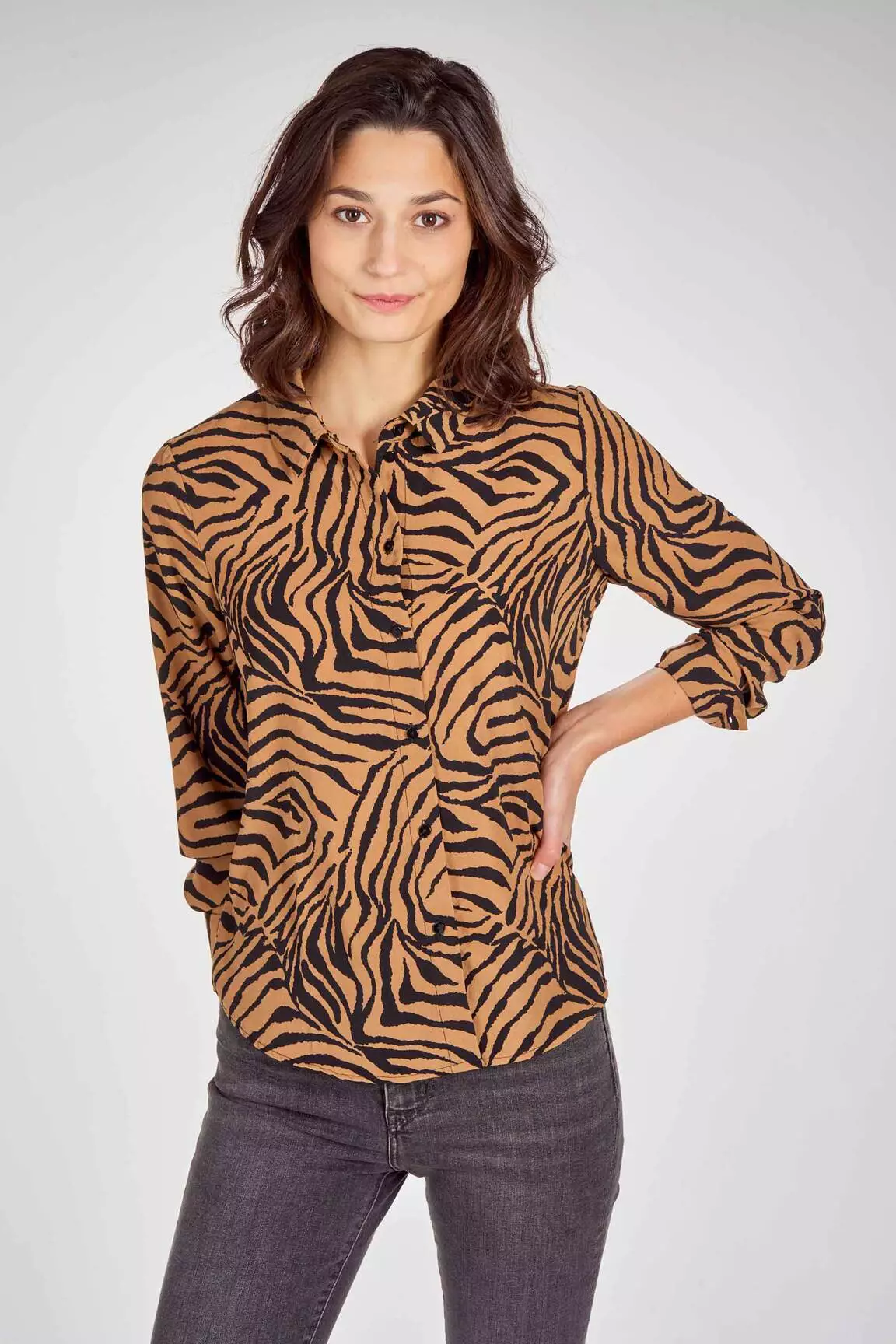 Vero Moda Chemisiers Femme couleur marron