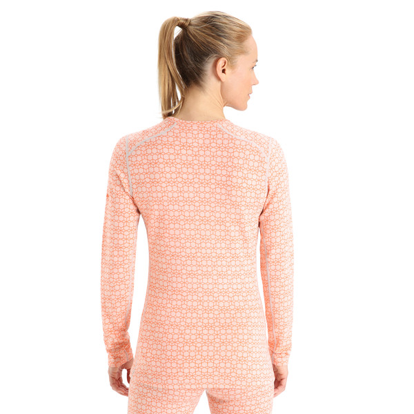 250 VERTEX LS CREWE ALPINE GEO Damen - Funktionsshirt