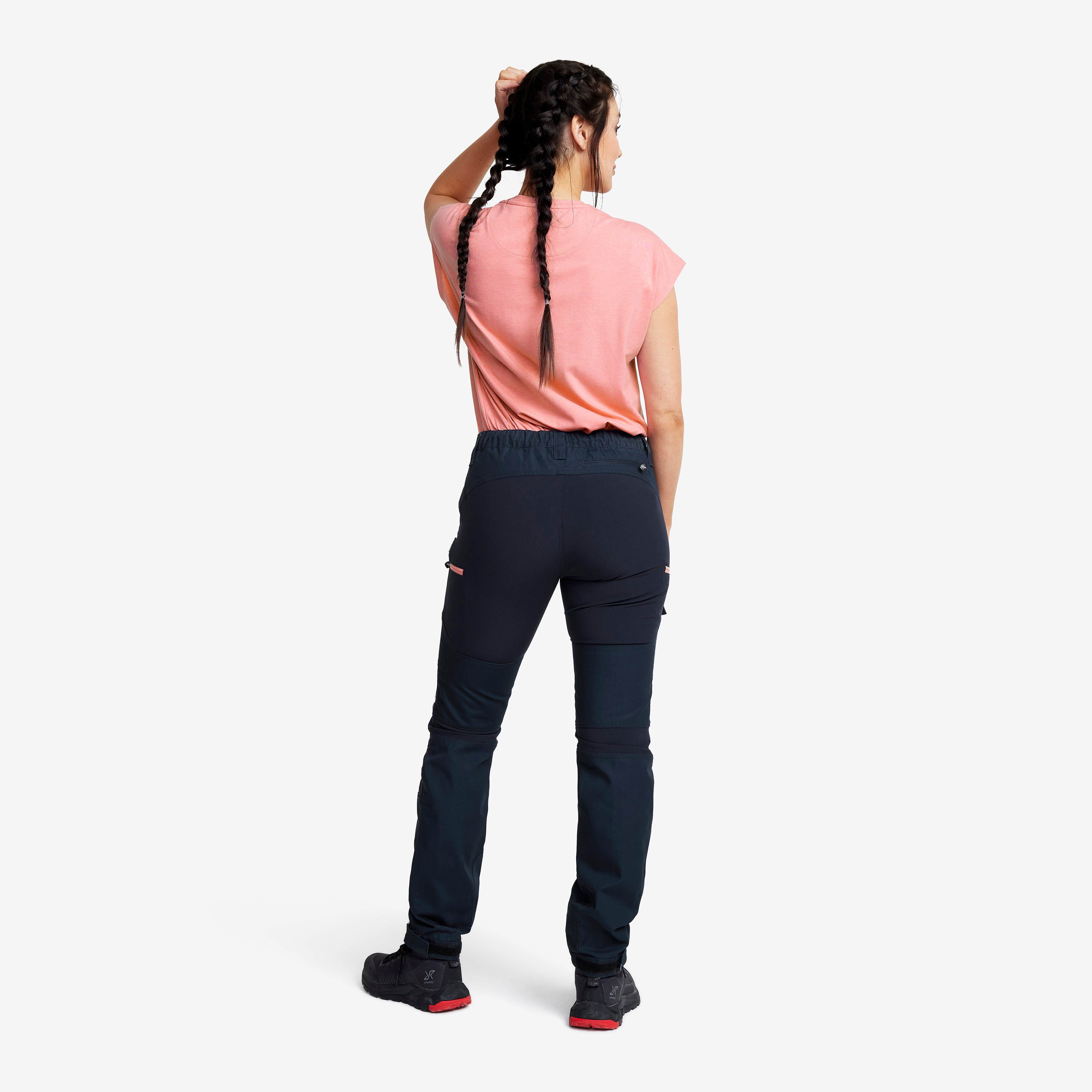 Nordwand Pants Femme Thunder Blue/Burnt Coral