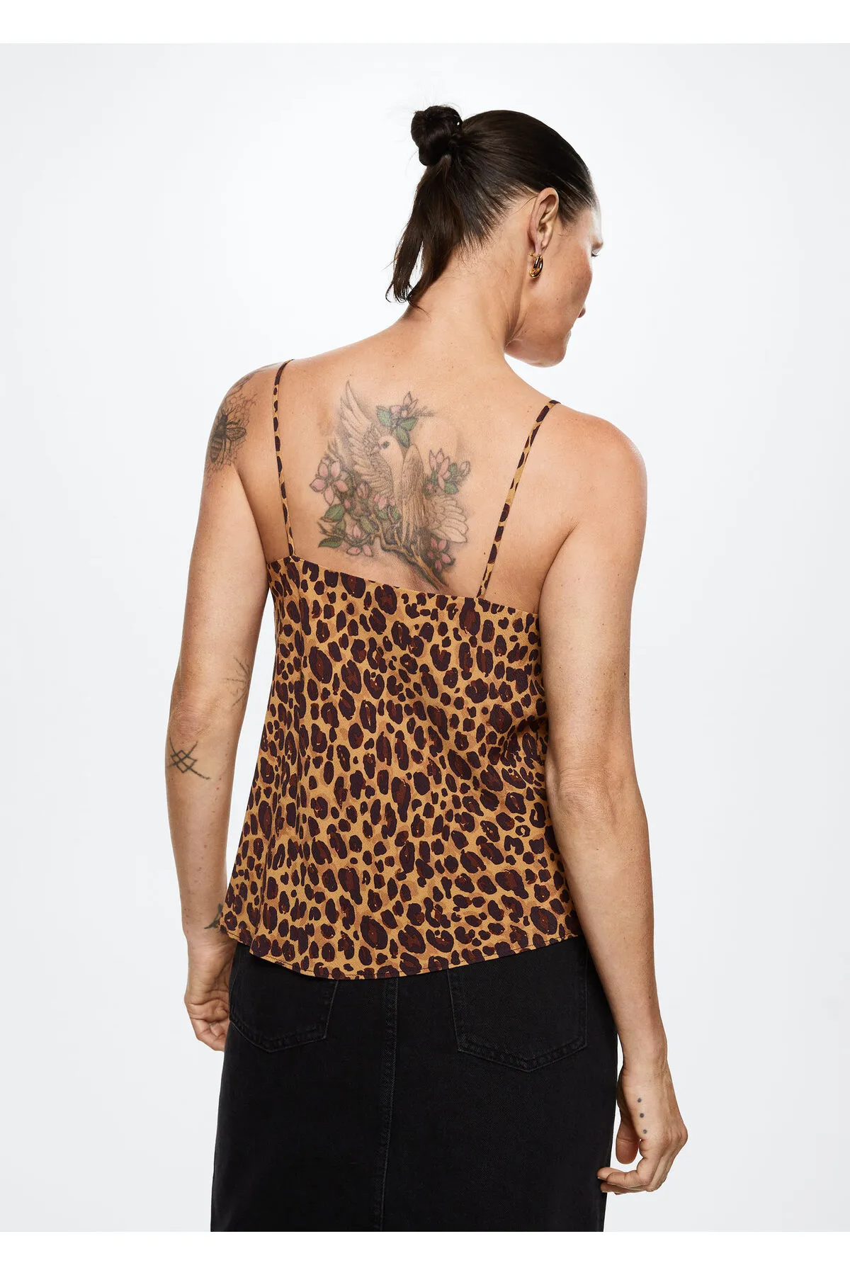 MANGO  Braune Damenbluse 37073841