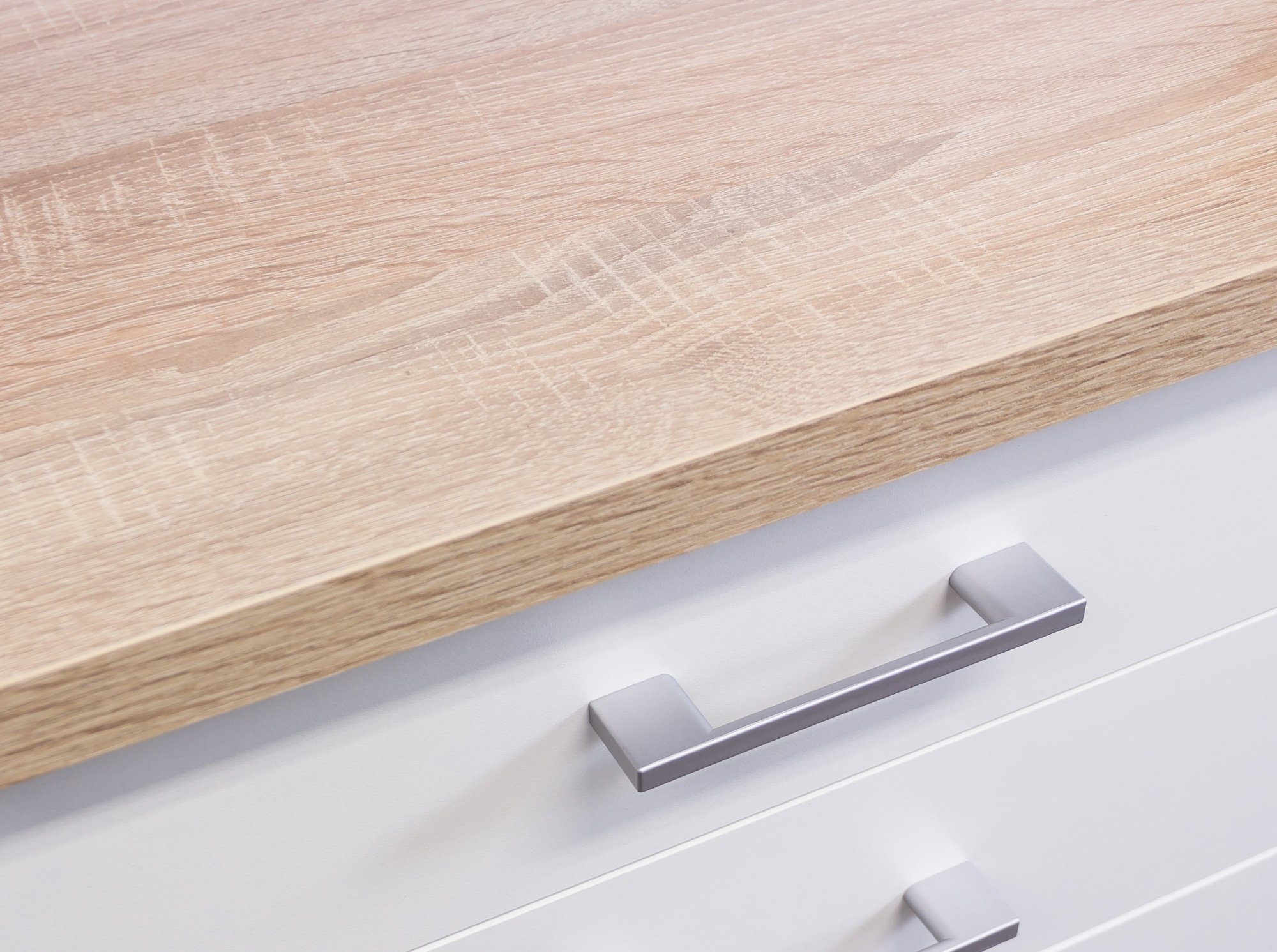Flex-Well Arbeitsplatte - 100 x 60 x 2,8 cm - Sonoma Eiche – Salerno