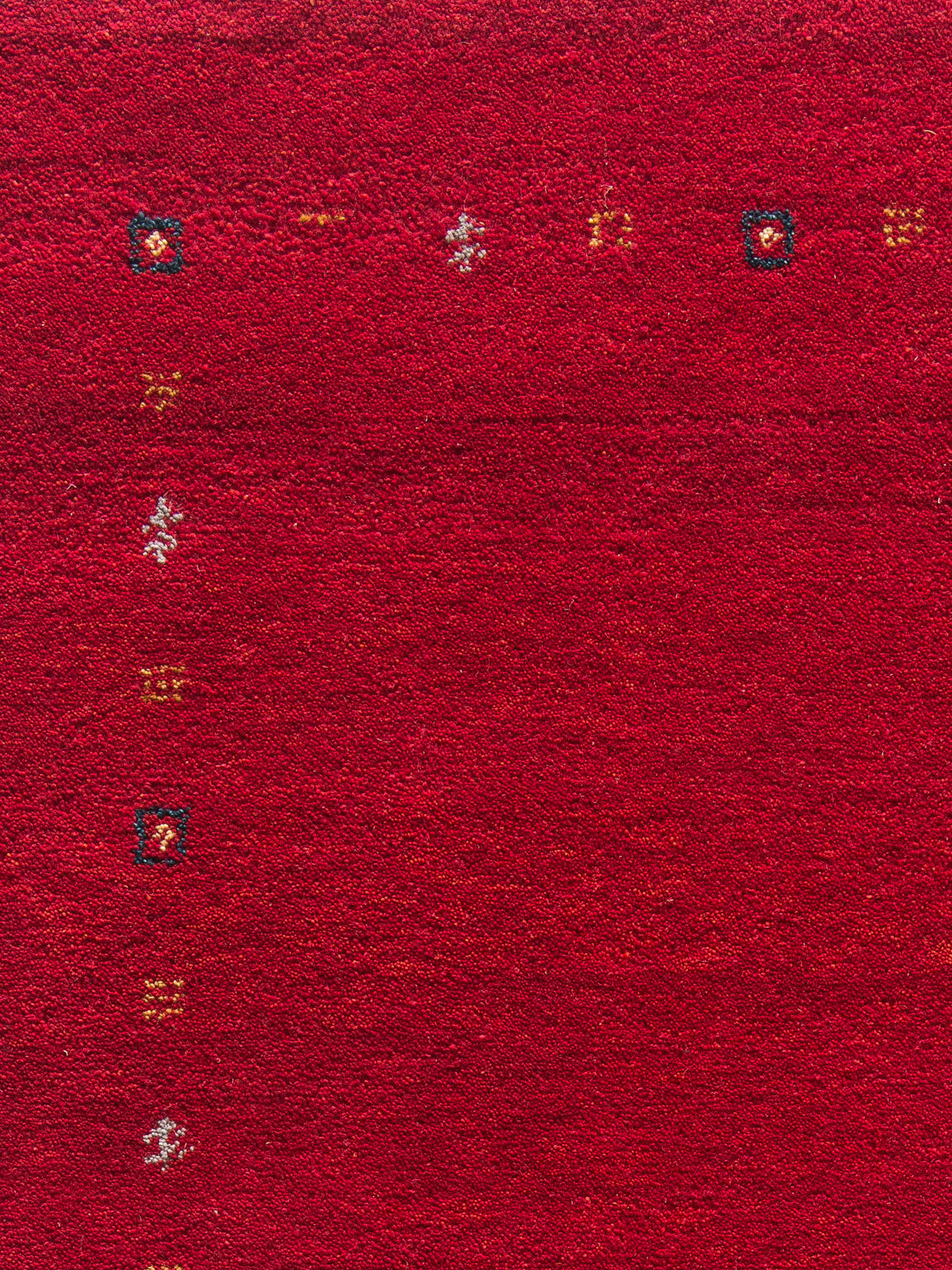 Bhalwani Gabbeh-Teppich, Red