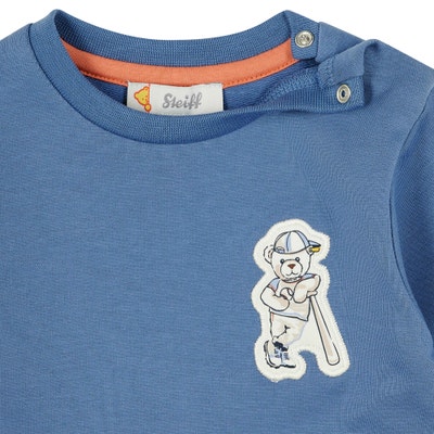 Sweatshirt, mittelblau für Jungs