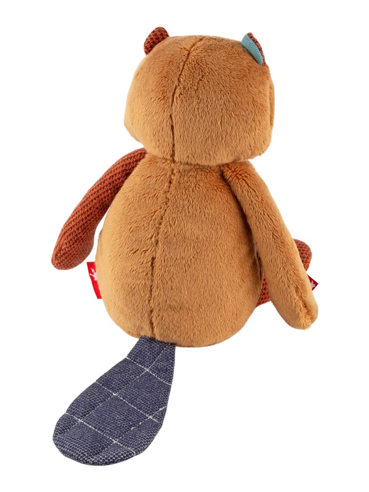 Sigikid Kuscheltier Biber Patchwork Sweety in braun/blau günstig kaufen onesize