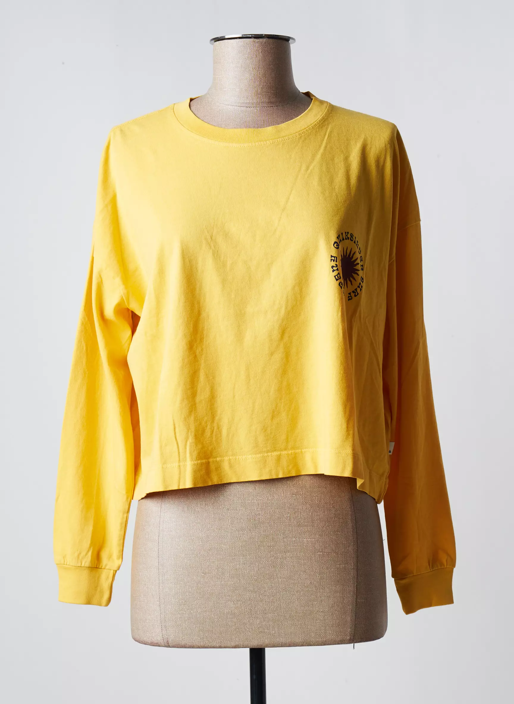 Quicksilver Tshirts Femme couleur jaune