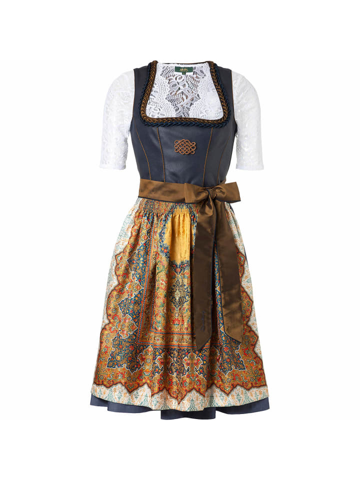 Wiesnkönig Dirndl Mattea in Marine günstig kaufen