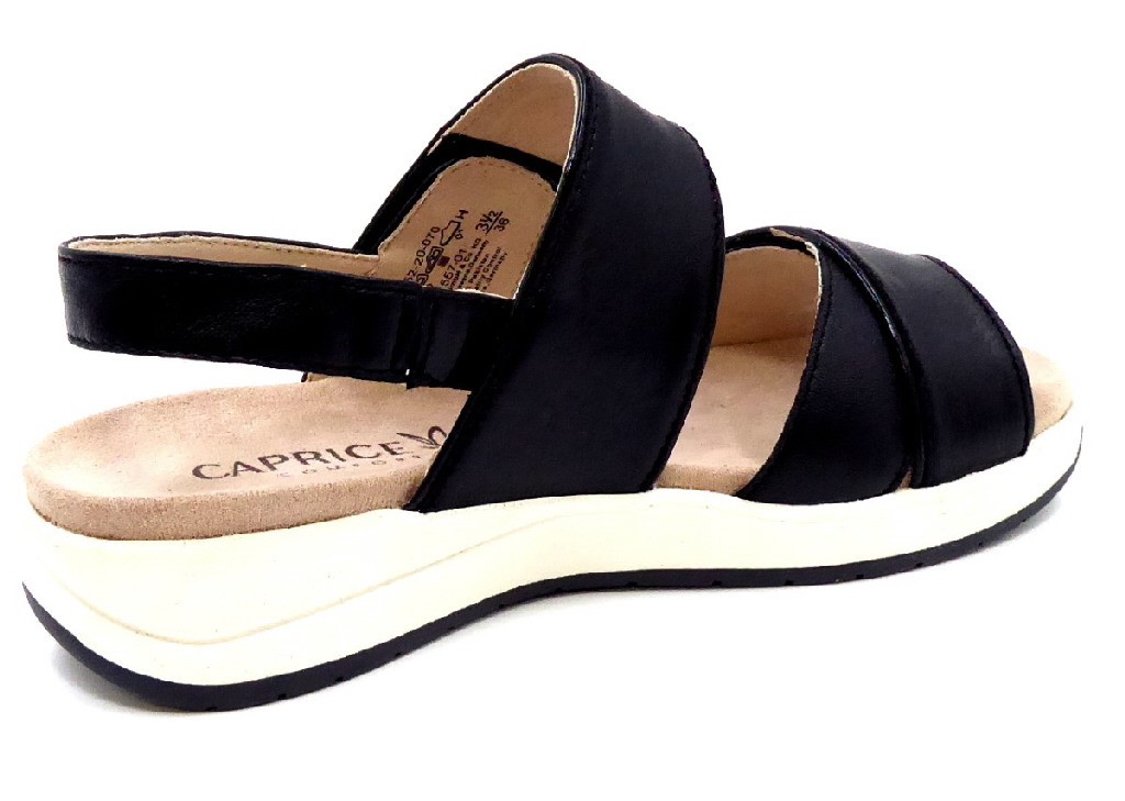 CAPRICE Klassische Sandalen schwarz