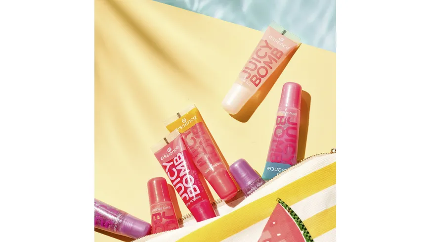 essence JUICY BOMB shiny lipgloss 10 ml 104 - Poppin' Pomegranate