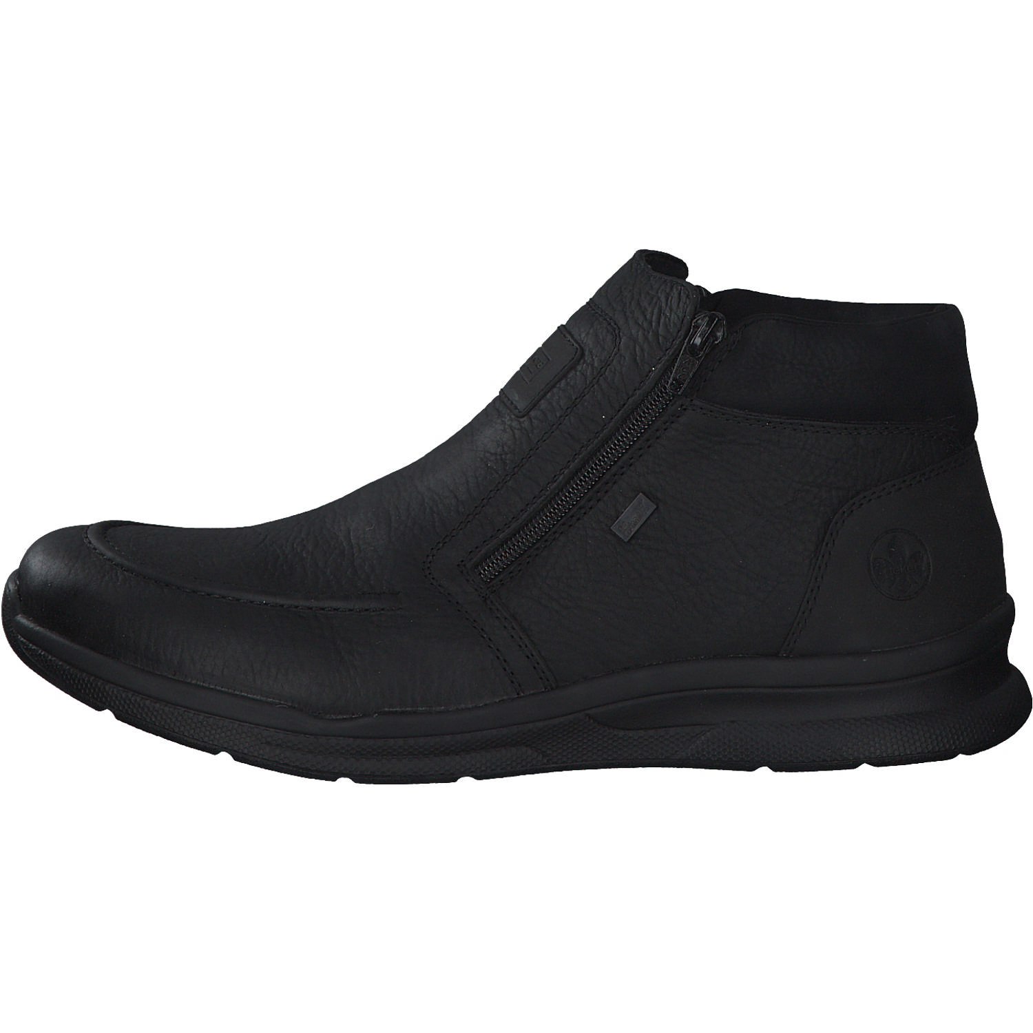 Rieker 14820, Chelsea Boots, Herren, schwarz/schwarz/schwarz