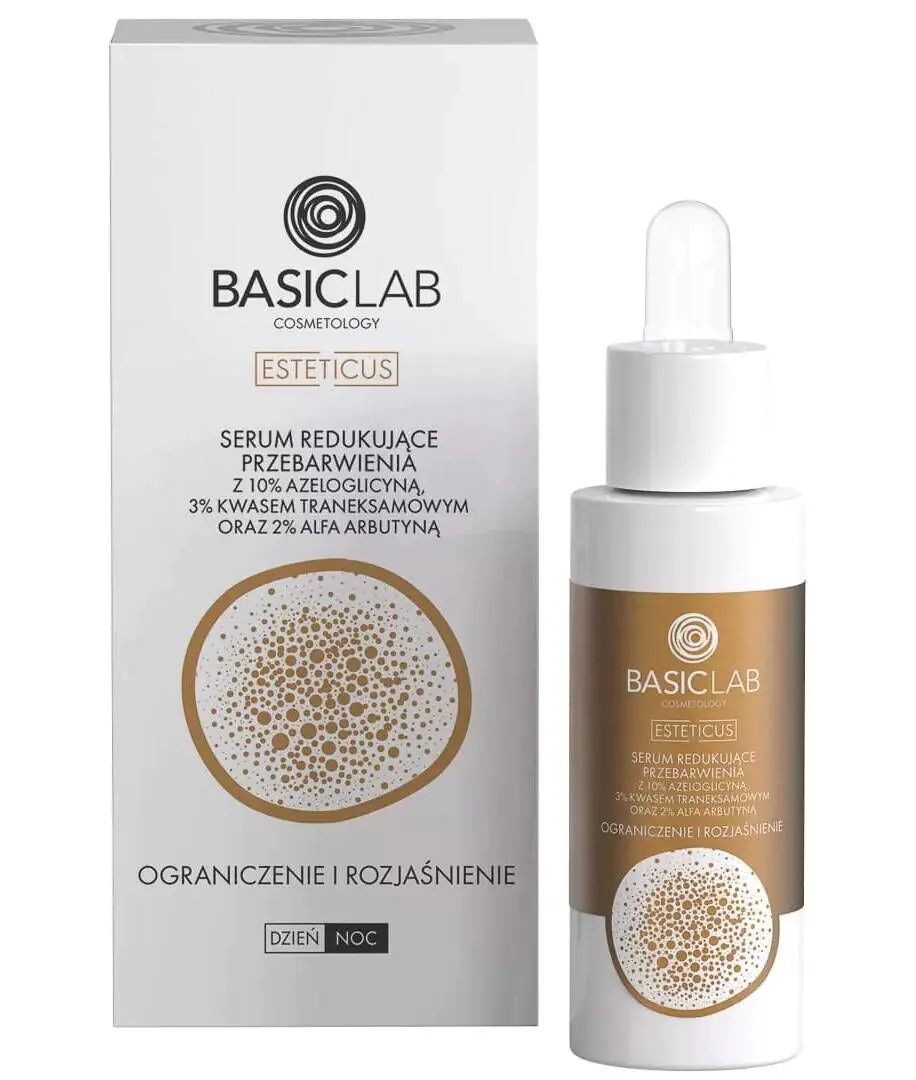 BasicLab Esteticus misfarvningsreducerende serum med azeloglycin 10%