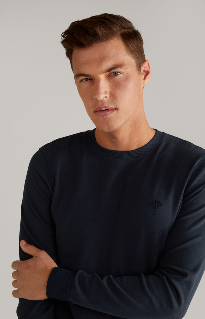 Loungewear Longsleeve in Dunkelblau