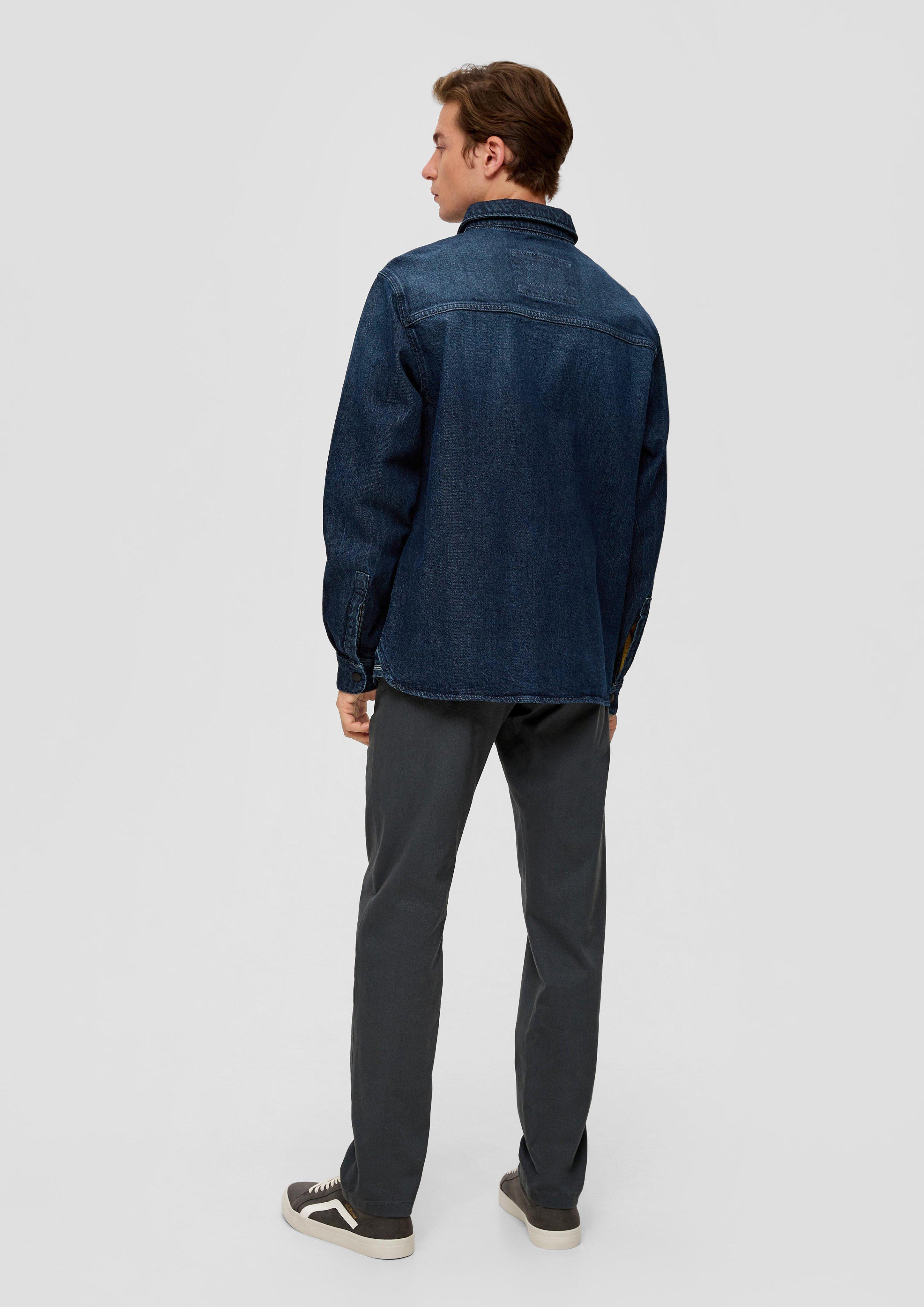 Relaxed: Jeanshemd aus Baumwollstretch  2135900-58Z8