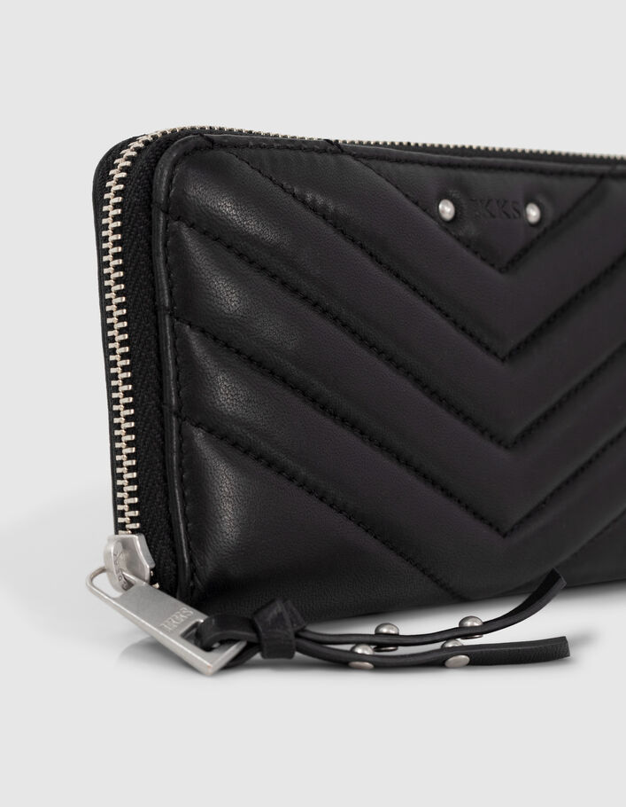Portefeuille 1440 COMPAGNON matelassé chevron femme
