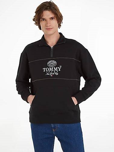 TOMMY-JEANS Herren Sweatshirt LUXE ATHLETIC Relaxed Fit