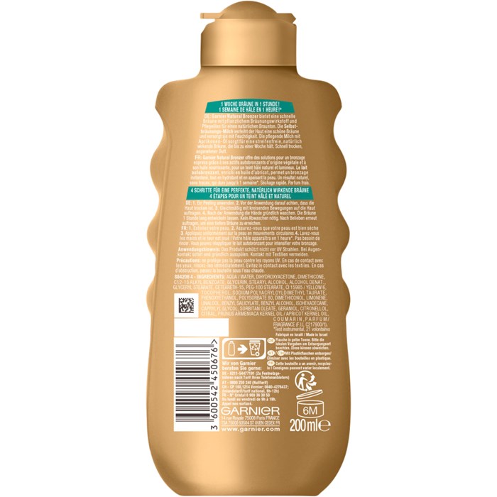 Selbstbräuner Milch Natural Bronzer