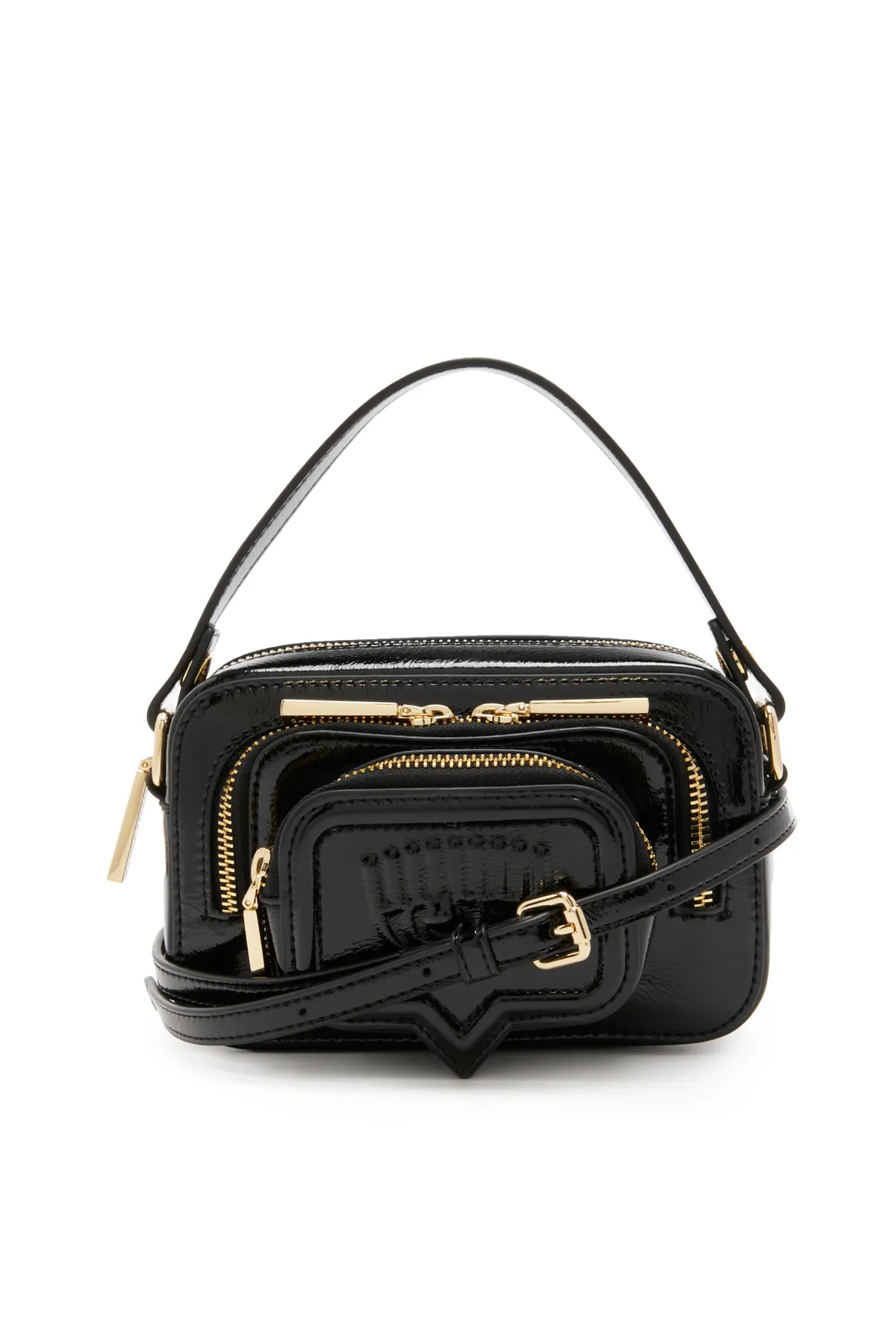 CHIARA FERRAGNI  Eyelike Damen Umhängetasche Schwarz 75sb4bf1-zs954-899