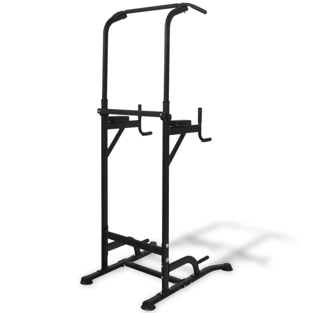 vidaXL Hantelbank Kraftturm 182-235 cm