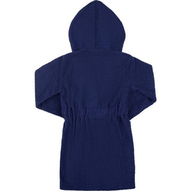 Ladeheid Bademantel Kinder Frottee Bademantel aus 100% Baumwolle LA40-103, Langform, Baumwolle, Kapuze