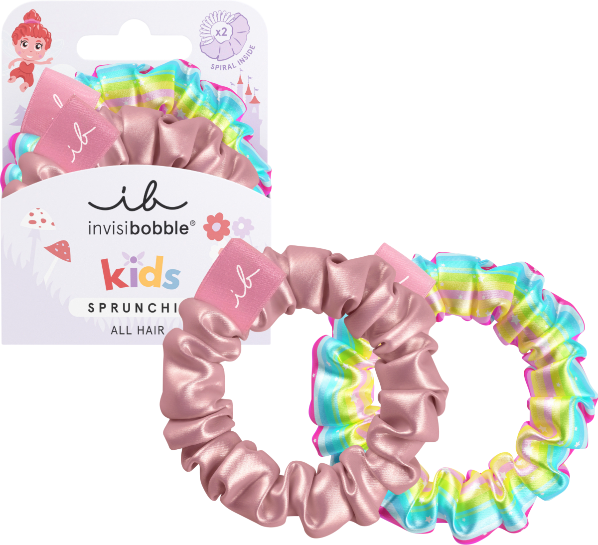 Haargummi Kinder Sprunchie Too Good to Be Blue, 2 St