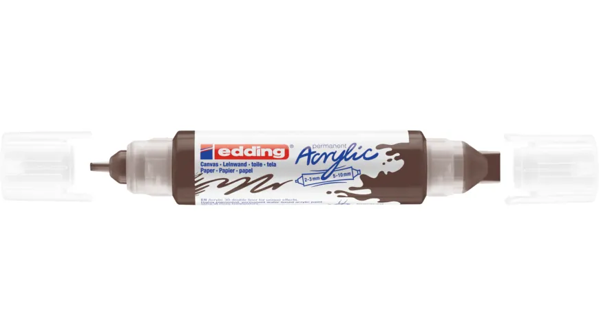 edding Double Liner 3D  schokobraun 42 ml schokoladenbraun