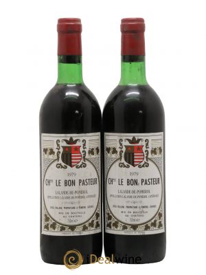 Lalande-de-Pomerol Château le Bon Pasteur 1979 - Lot de 2 Bouteilles