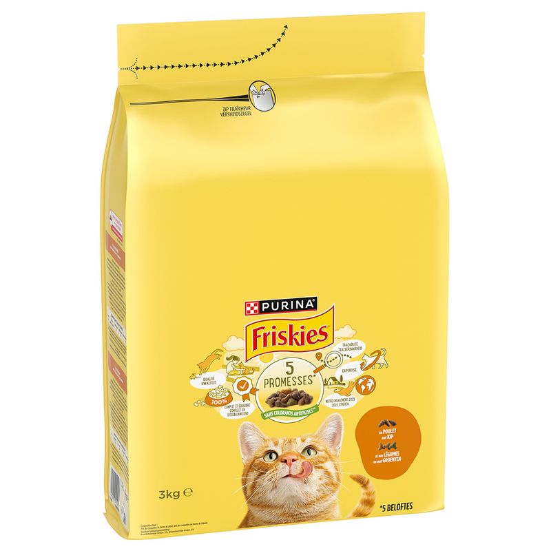 PURINA Friskies Adult Katze mit Huhn und Gemüse