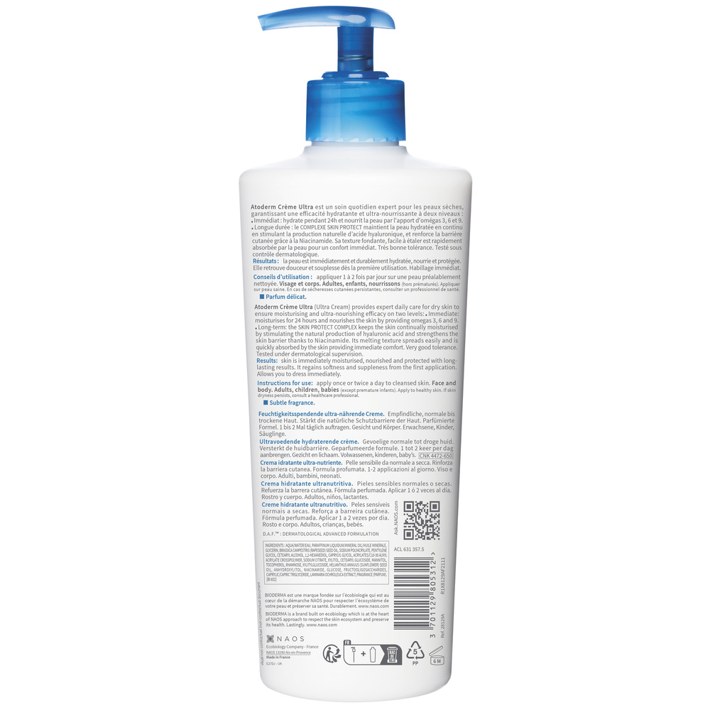 Bioderma CRÈME ULTRA PARFUMÉE Crème