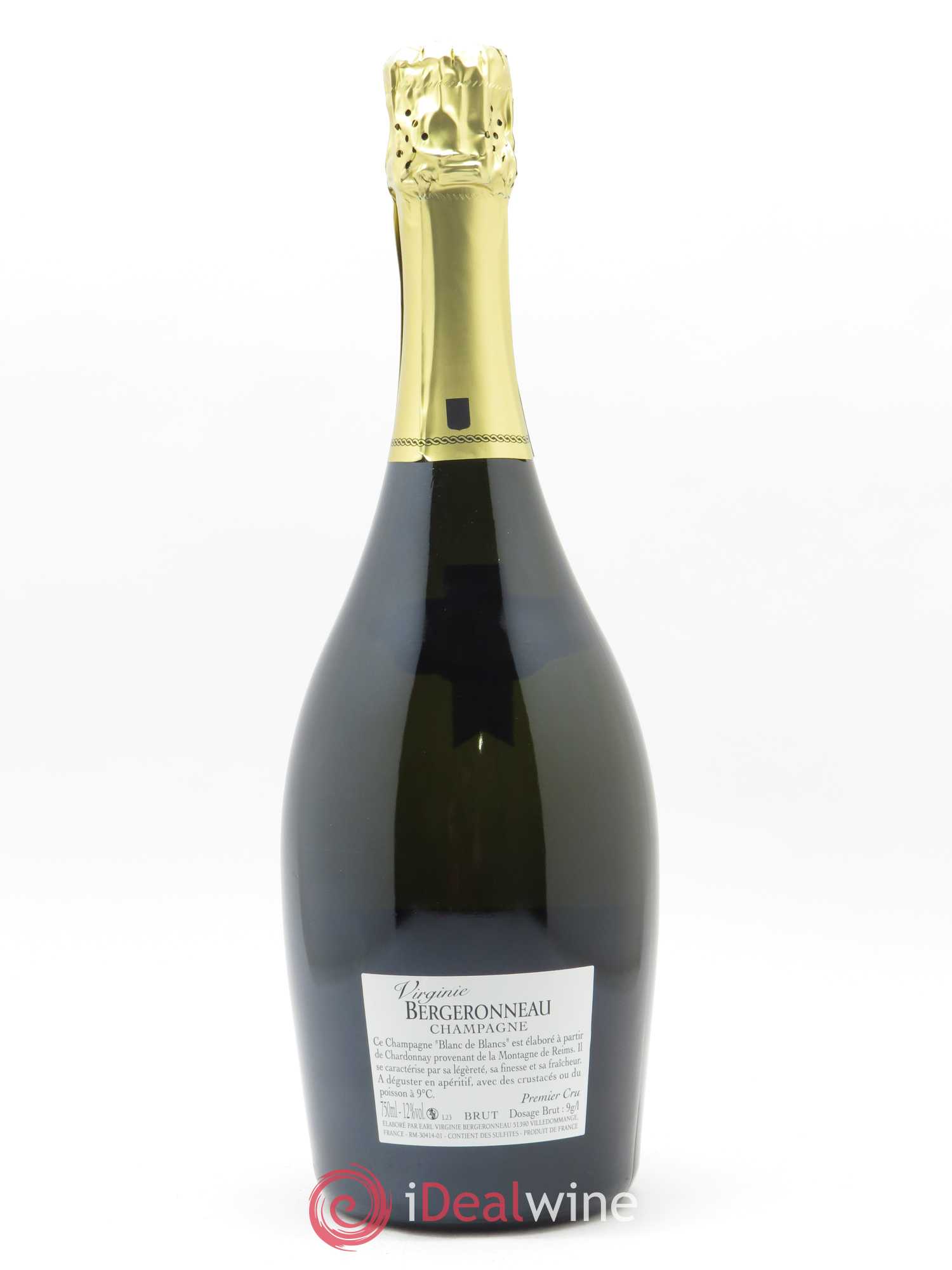 Cuvée Adele Blancs de Blanc Brut Premier Cru Virginie Bergeronneau   - Lot de 1 Bouteille