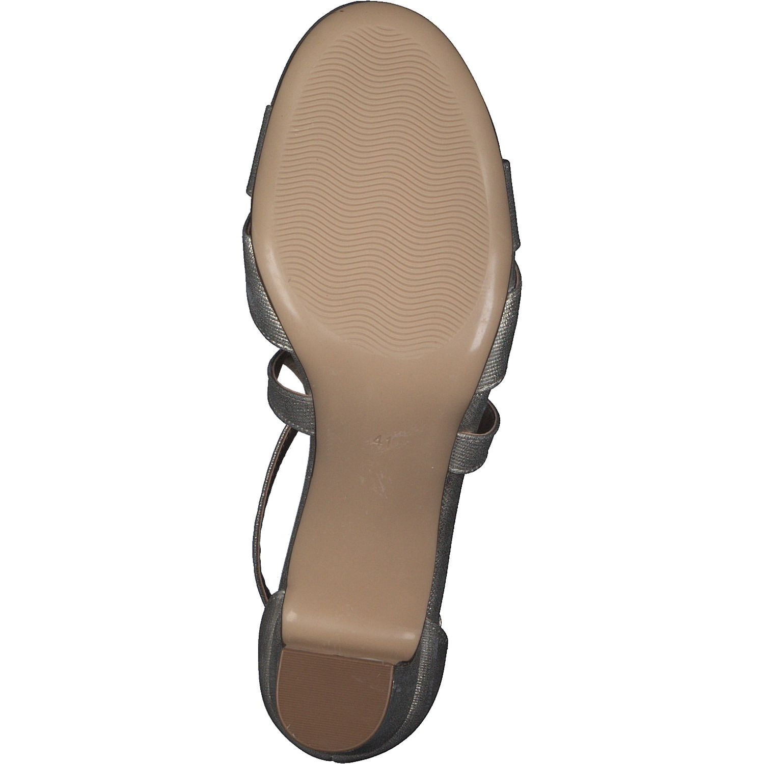 s. Oliver 28304, Plateau-Sandaletten, Damen, CHAMPAGNE